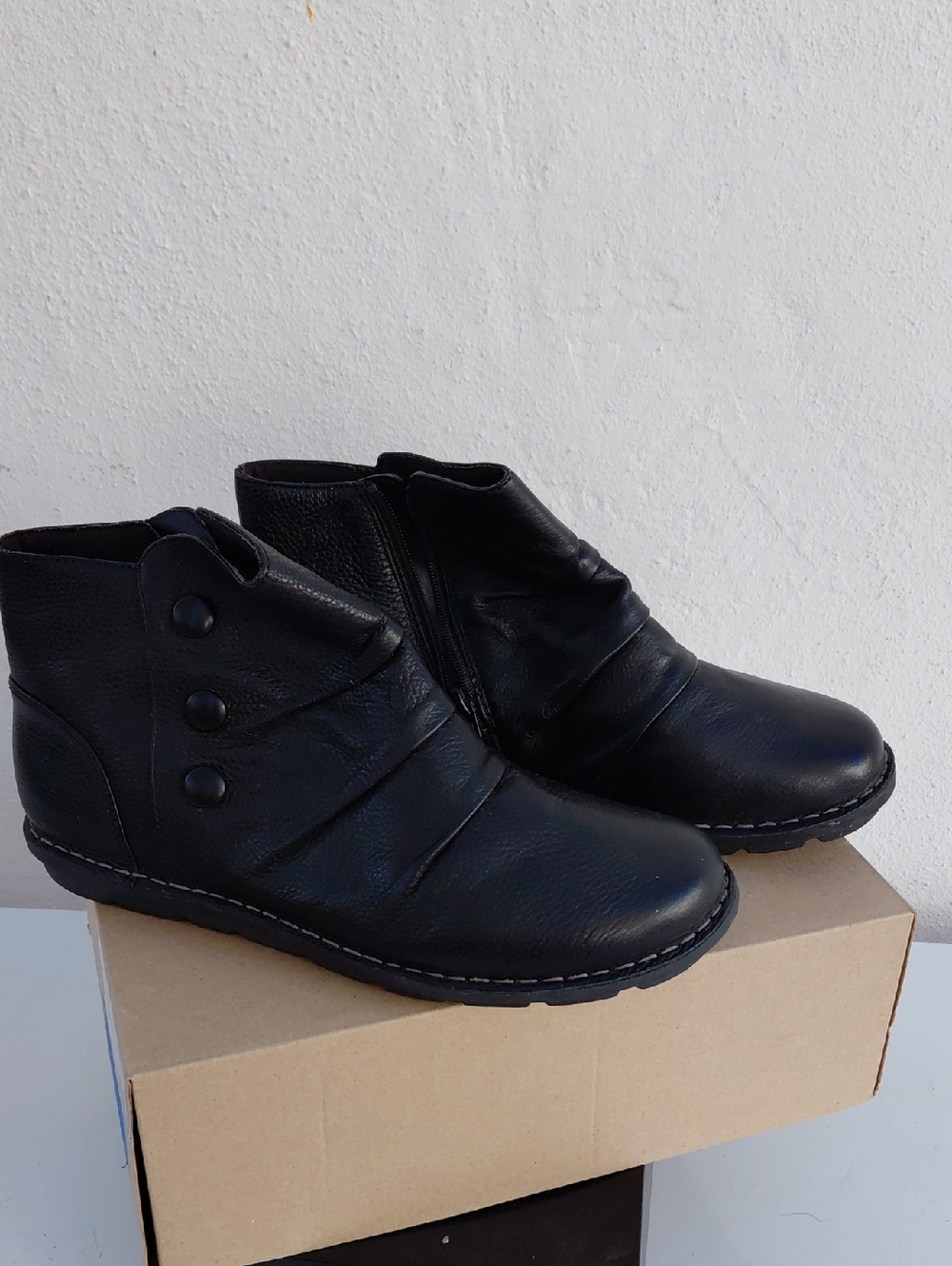 Elegant Black Ankle Booties, Only Worn A Few Times